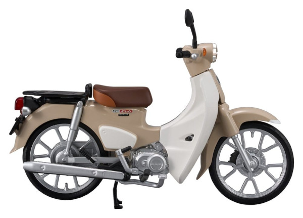 Honda Kaitanics Plastic Model Kit Super Cub 110 Virgin Beige 1