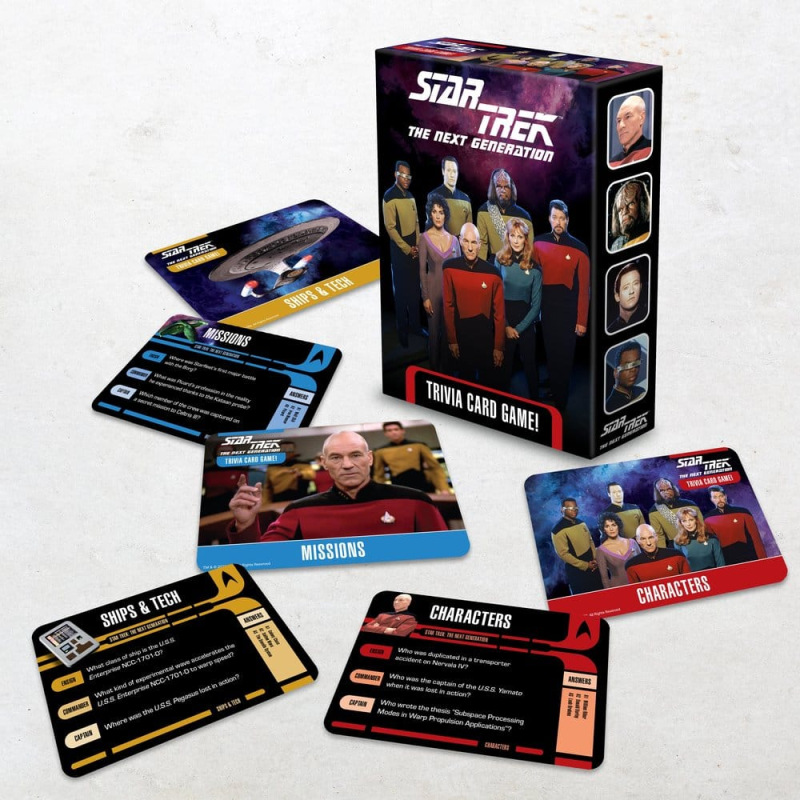 Star Trek: The Next Generation Trivia Card Game 1