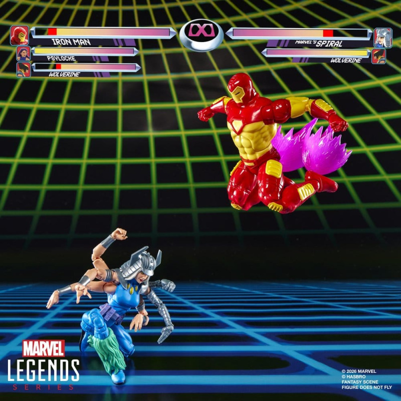 Marvel Games Marvel Legends Action Figure 2-Pack Iron Man & Marvel's Spiral 15 cm 14