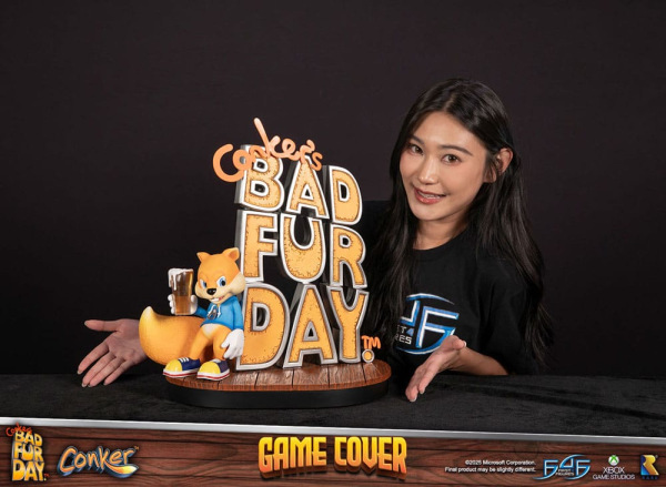 Conker´s Bad Fur Day Statue Game Cover Exclusive Edition 45 cm 3