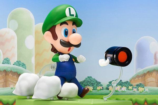 Super Mario Nendoroid Action Figure Luigi 10cm 4