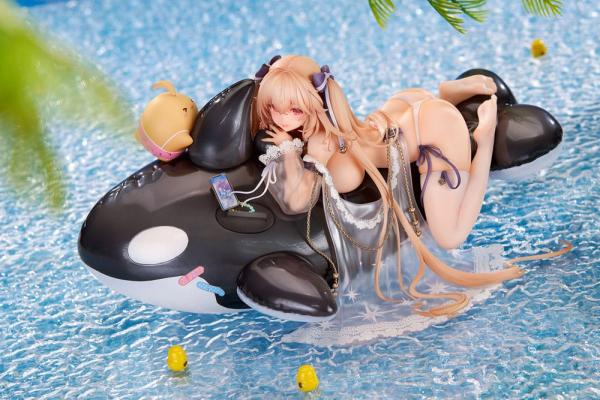 Azur Lane PVC Statue 1/7 Anchorage Dolphins and Swim Lessons Ver. 13 cm 5