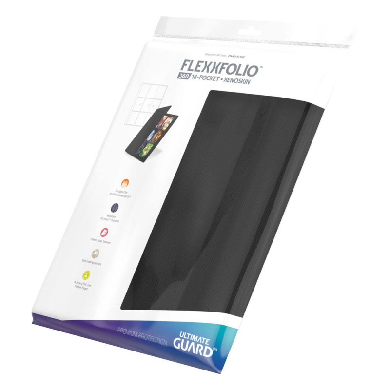 Ultimate Guard Flexxfolio 360 18-Pocket Xenoskin - Black 7