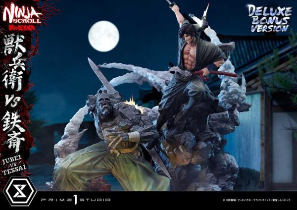 Ninja Scroll Ultimate Premium Masterline Series Statue 1/4 Jubei Versus Tessai Deluxe Bonus Version 5