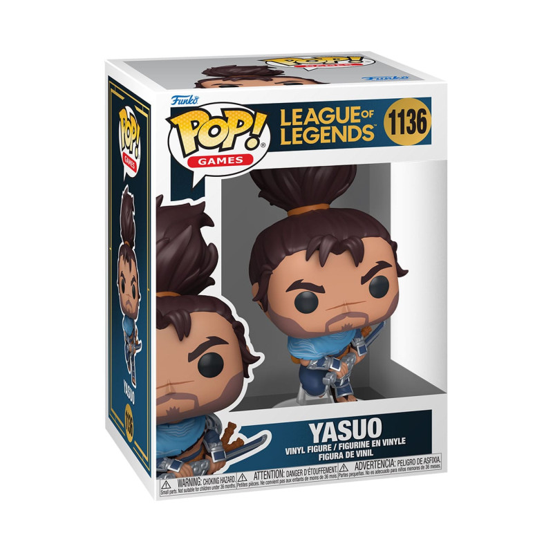League of Legends POP!&Buddy Games Vinyl Figure Yasuo 9 cm 1