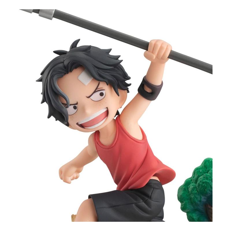 One Piece G.E.M. Series PVC Statue Portgas D. Ace Run! Run! Run! 13 cm