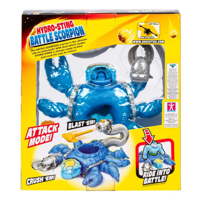 Heroes of Goo Jit Zu Meteor Madness Stretch Figure Battle Scorpion Hydro Sting 22 cm 1