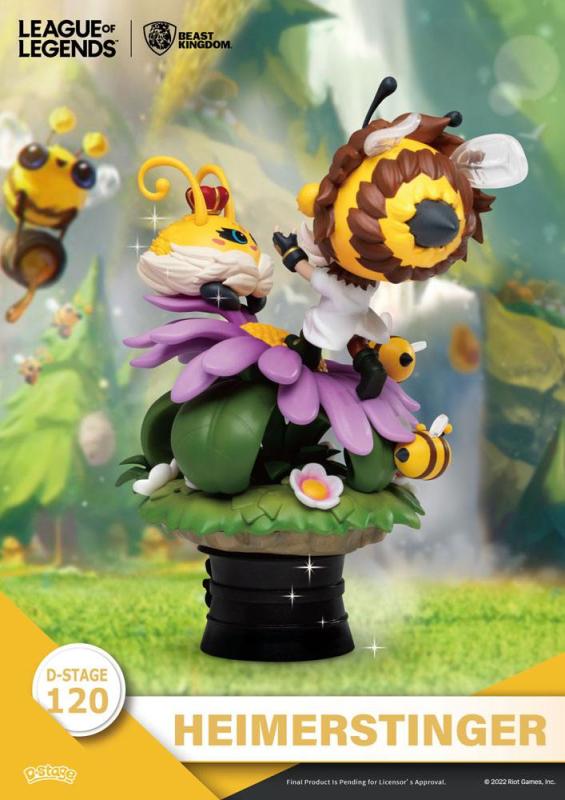 League of Legends D-Stage PVC Diorama Set Nunu & Beelump & Heimerstinger 16 cm 10