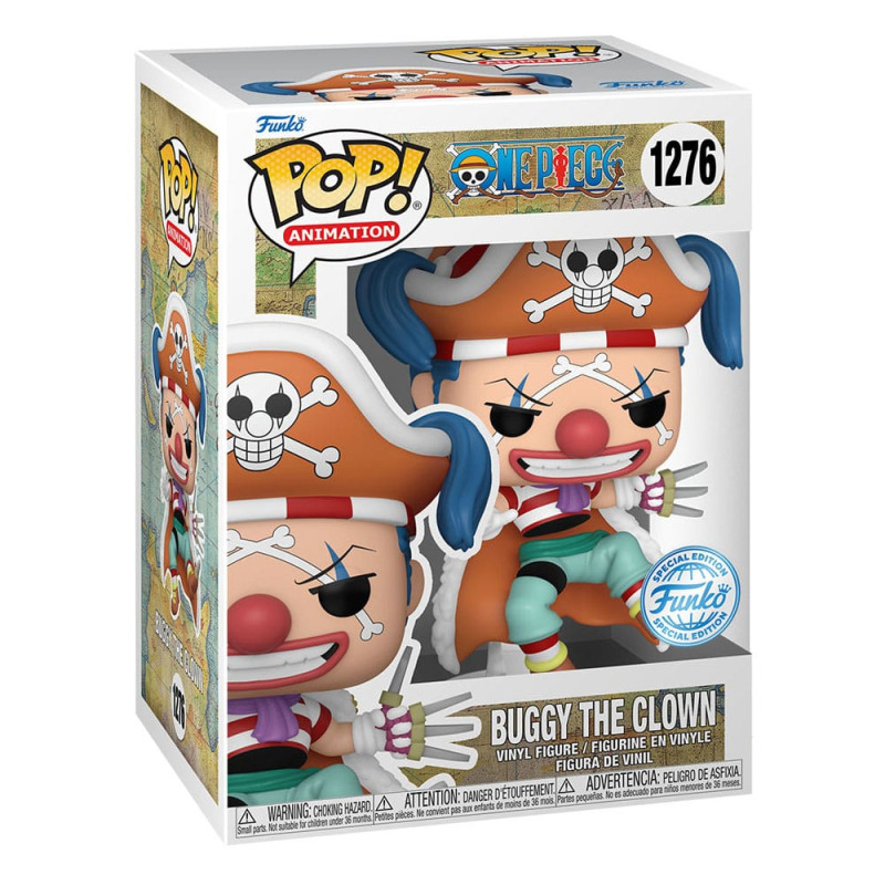 One Piece POP! Animation Vinyl Figures Buggy the Clown 9 cm 1