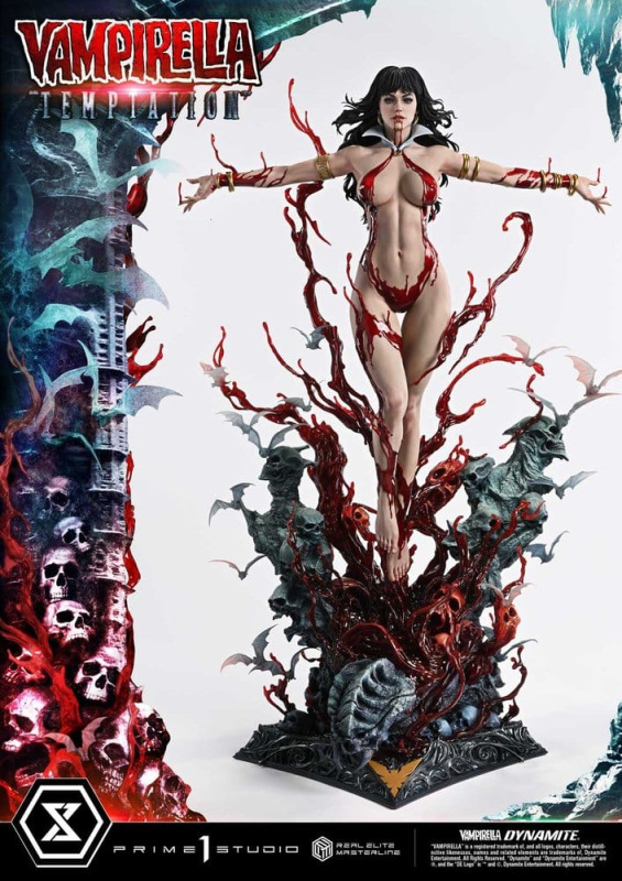 Vampirella Real Elite Masterline Series Statue 1/3 Temptation Bonus Version 100 cm 12