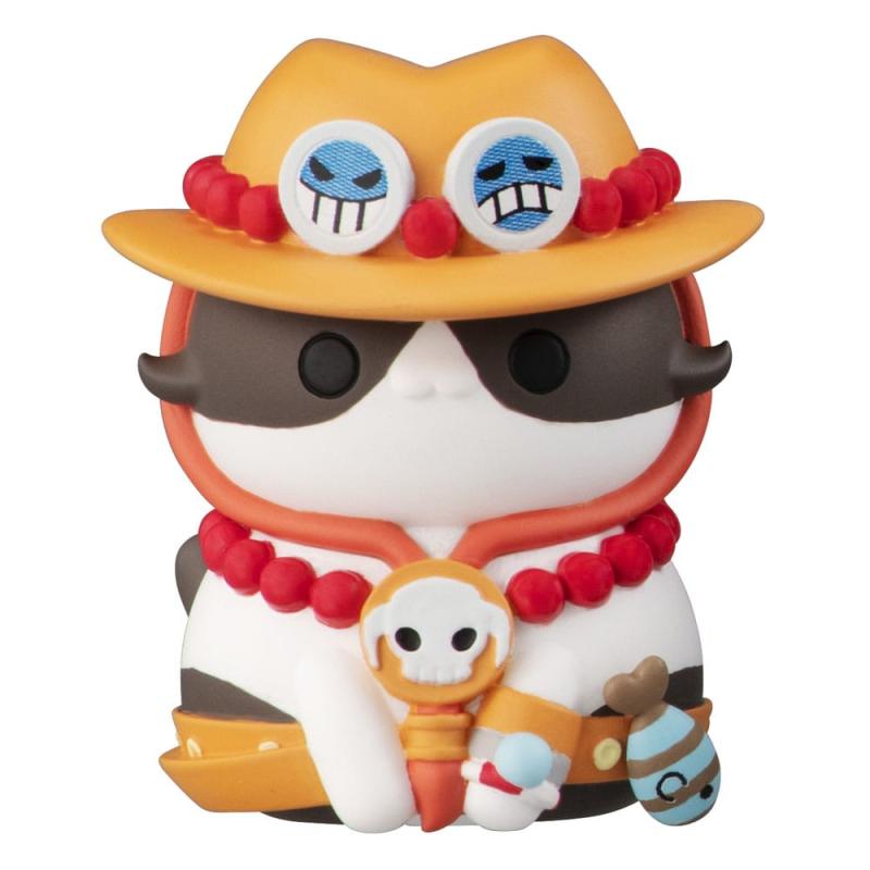 One Piece Mega Cat Project Trading Figure 3 cm NyanPieceNyan! I'm gonna be king of Paw-rates Vol. 1