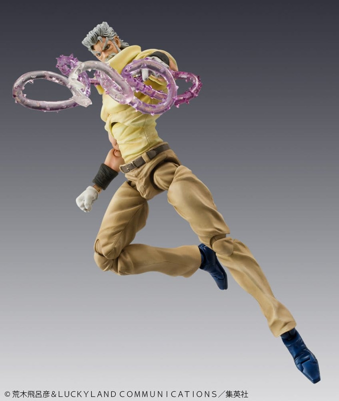 JoJo's Bizarre Adventure Chozokado PVC Figures 2-Pack Joseph Joestar & Iggy 6