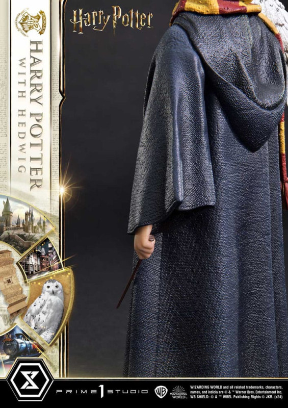 Harry Potter Prime Collectibles Statue 1/6 Harry Potter with Hedwig 28 cm 13
