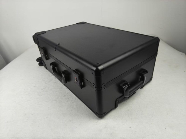 Evoretro Trading Card Luggage Wheeled Case 5-Rows Round Aluminum 56.0 x 35.4 cm 3