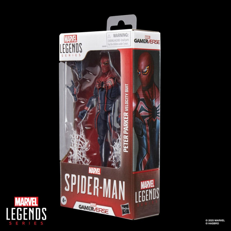 Spider-Man Marvel Legends Gamerverse Action Figure Peter Parker Velocity Suit 15 cm 2