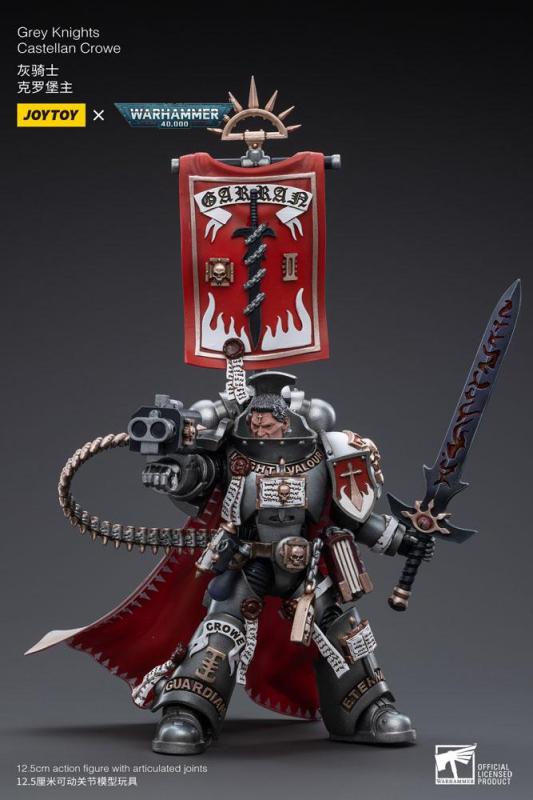 Warhammer 40k Action Figure 1/18 Grey Knights Castellan Crowe 12 cm 5