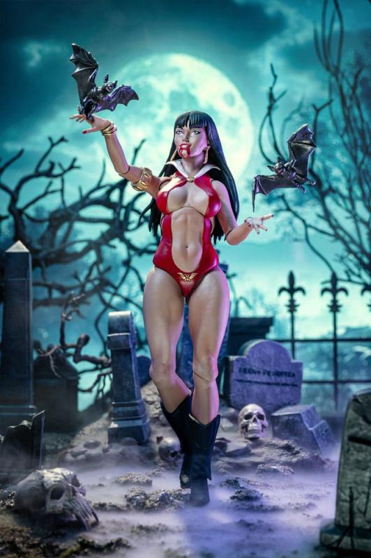 Frazetta Girls Action Figure 1/12 Vampirella 16 cm 1