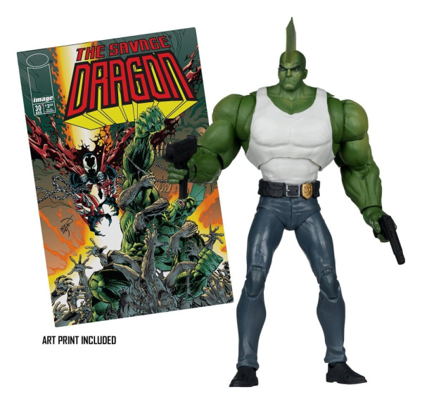 Savage Dragon Image Comics Founders Series McFarlane Elite Edition Action Figure Dragon 20 cm 2