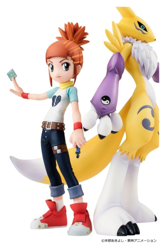 Digimon Tamers G.E.M. Series PVC Figure Renamon & Ruki Makino 13 cm (Repeat) 2