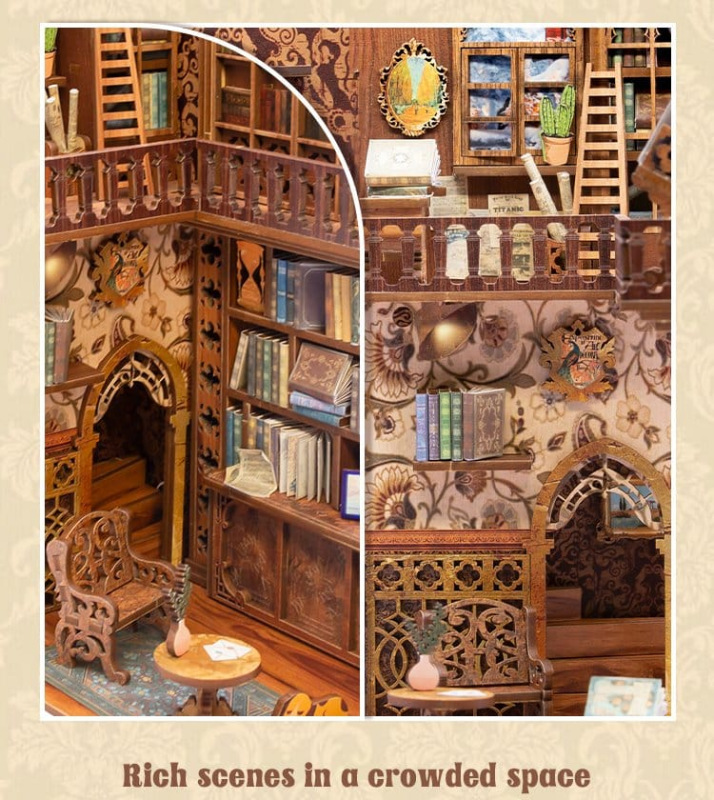 Book Nook Eternal Bookstore 23 x 11 cm 11