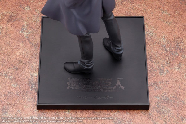 Attack on Titan: The Final Season Oshi Works PVC Figure Eren Yeager The Final Season Ver. 23 cm 8