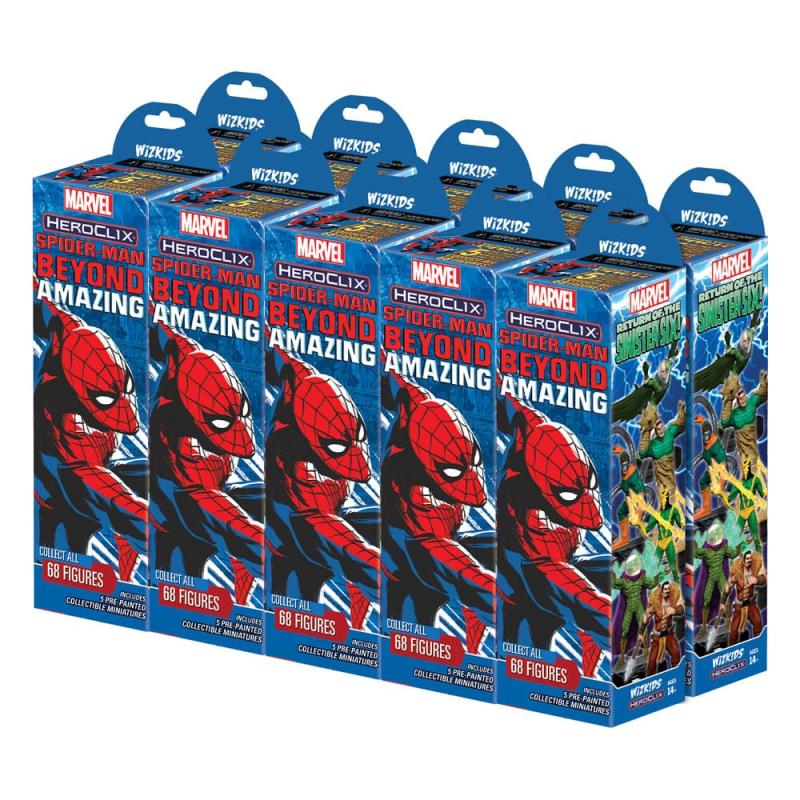 Marvel HeroClix: Spider-Man Beyond Amazing Booster Brick (10)
