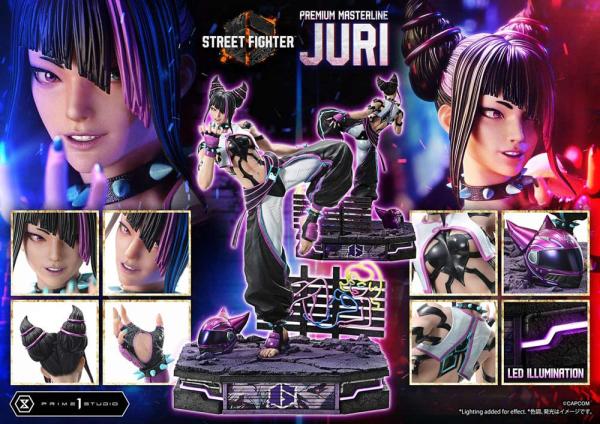 Street Fighter 6 Premium Masterline Series Statue 1/4 Juri 58 cm 5