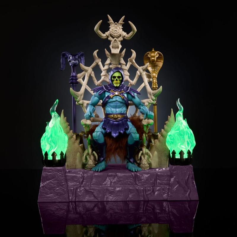 Masters of the Universe: New Eternia Masterverse Action Figure Skeletor & Throne 18 cm