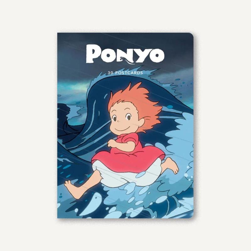 Ponyo Postcards Box Collection Ponyo on the Cliff (30)