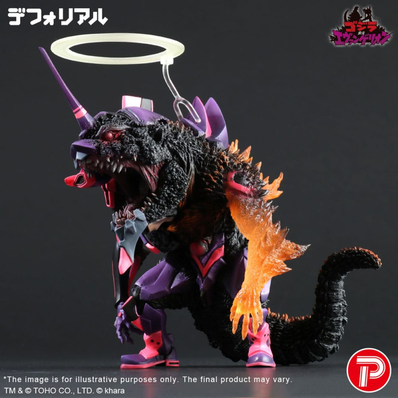 Godzilla vs. Evangelion Deforeal PVC Statue Test Type-01 Burning "G" Awakening Form 19 cm 7
