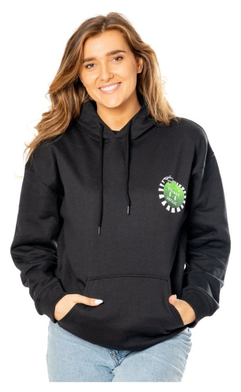 Beetlejuice Hooded Sweater Front Back World Tour Size L 3