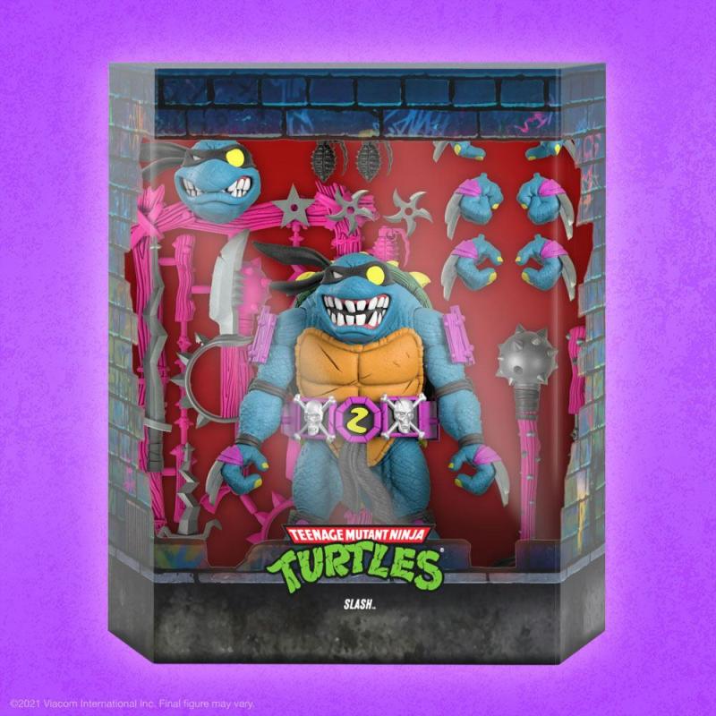 Teenage Mutant Ninja Turtles Ultimates Action Figure Slash 18 cm