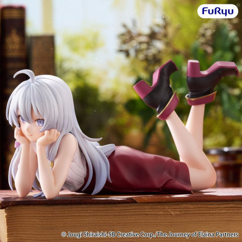 The Journey of Elaina Noodle Stopper PVC Figure Elaina Lying Down Ver. 11 cm 2
