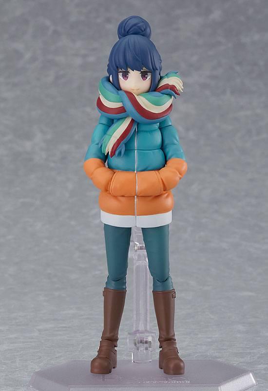 Laid-Back Camp Figma Action Figure Rin Shima DX Edition 13 cm