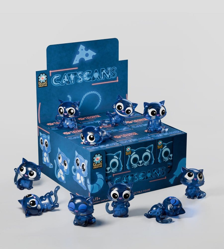 Catscans Mini Figures S1 6 cm Blind Box Display (9) 13