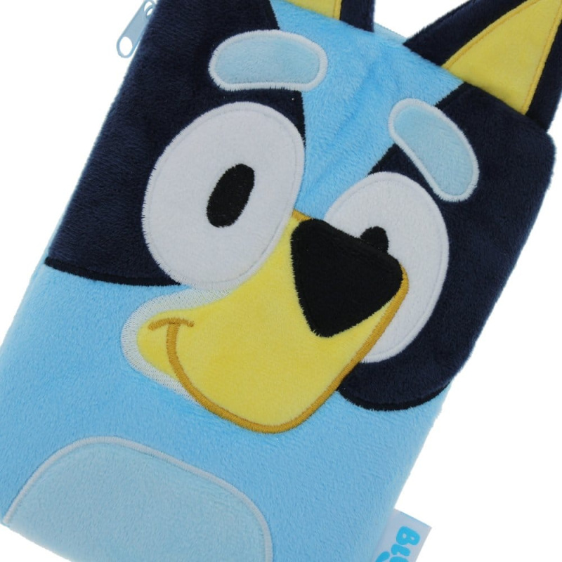 Bluey Plush Pencil Case Blue 2
