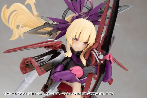 Kotobukiya M.S.G. Model Kit Accessory Set Virtuous Style 15 Silhouette Sword Deep Red Ver. 14 cm 10