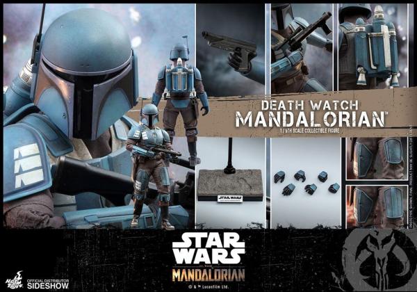 Star Wars The Mandalorian Action Figure 1/6 Death Watch Mandalorian 30 cm 14