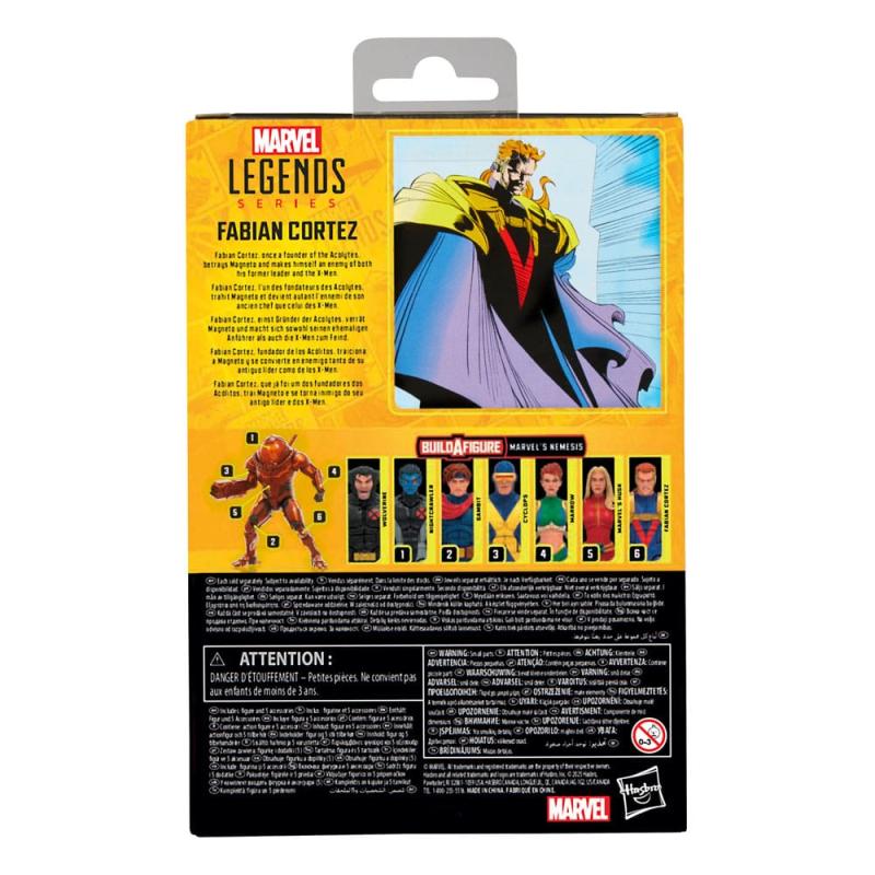 X-Men Marvel Legends Action Figure Fabian Cortez (BAF: Marvel's Nemesis) 15 cm 7