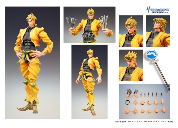 JoJo's Bizarre Adventure: Stardust Crusaders Chozokado Action Figure DIO 16 cm 3