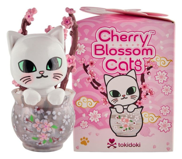 Cherry Blossom Cats Blind Box Figures Assortment (8) 10