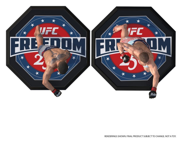 UFC McFarlane’s SportsPicks Action Figures 2-Pack Ilia Topuria vs Justin Gaethje (Freedom 250) 18 cm 2
