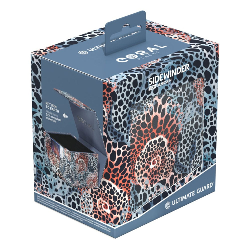 Ultimate Guard Sidewinder 133+ Xenoskin "Coral Places" - Twilight Tide 12