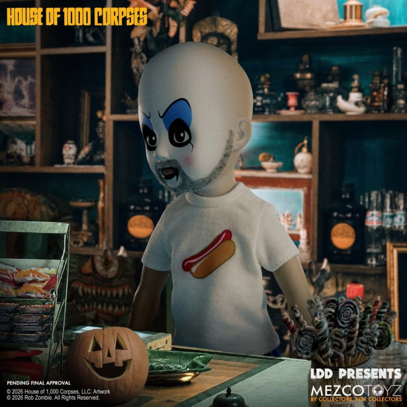 House of 1000 Corpses LDD Presents Doll Captain Spaulding 25 cm 3