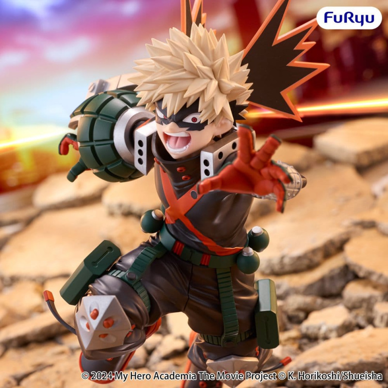 My Hero Academia: You're Next Muchute PVC Figure Katsuki Bakugo 25 cm 4