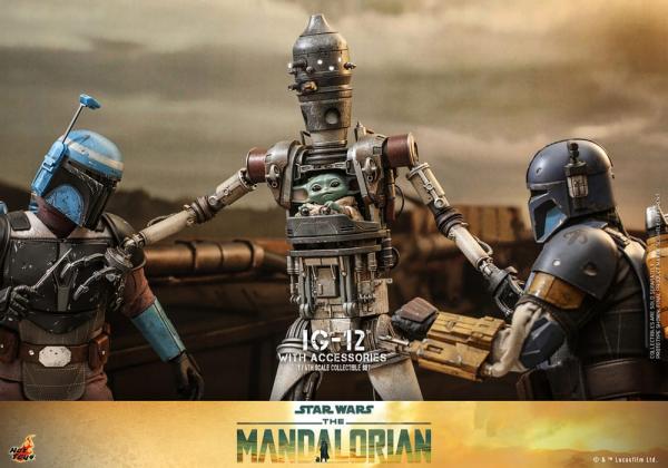 Star Wars: The Mandalorian Action Figure 1/6 IG-12 with accessories 36 cm 13