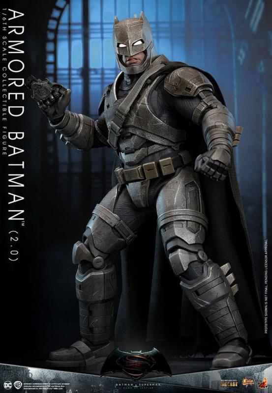 Batman v Superman: Dawn of Justice Movie Masterpiece Action Figure 1/6 Armored Batman 2.0 33 cm