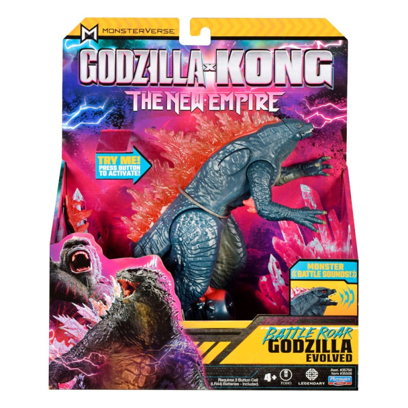 Godzilla x Kong: The New Empire Action Figure with Sound Battle Roar Godzilla 18 cm 1