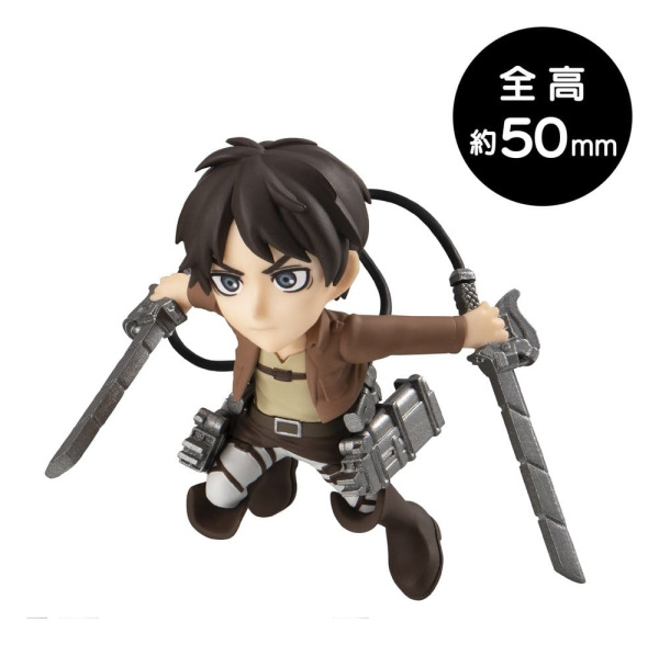 Attack on Titan Tobimas Mini Figures Pack of 6 (with gift) 12