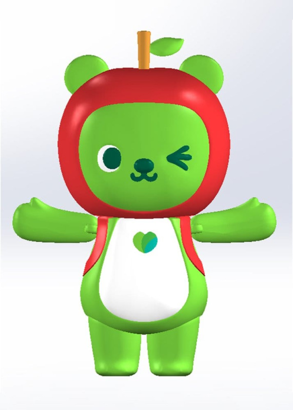 Original Character Plastic Model Kit Arukuma 10 cm 5